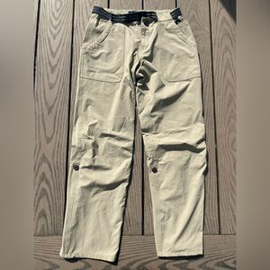 Eastern Mountain Sports women’s tan khaki hiking pants 2 excursion compass pants
